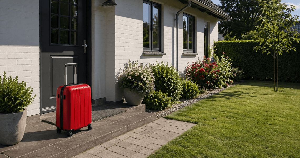 Skal huset stå tomt i sommerferien? Her er 5 ting, du bør tjekke først