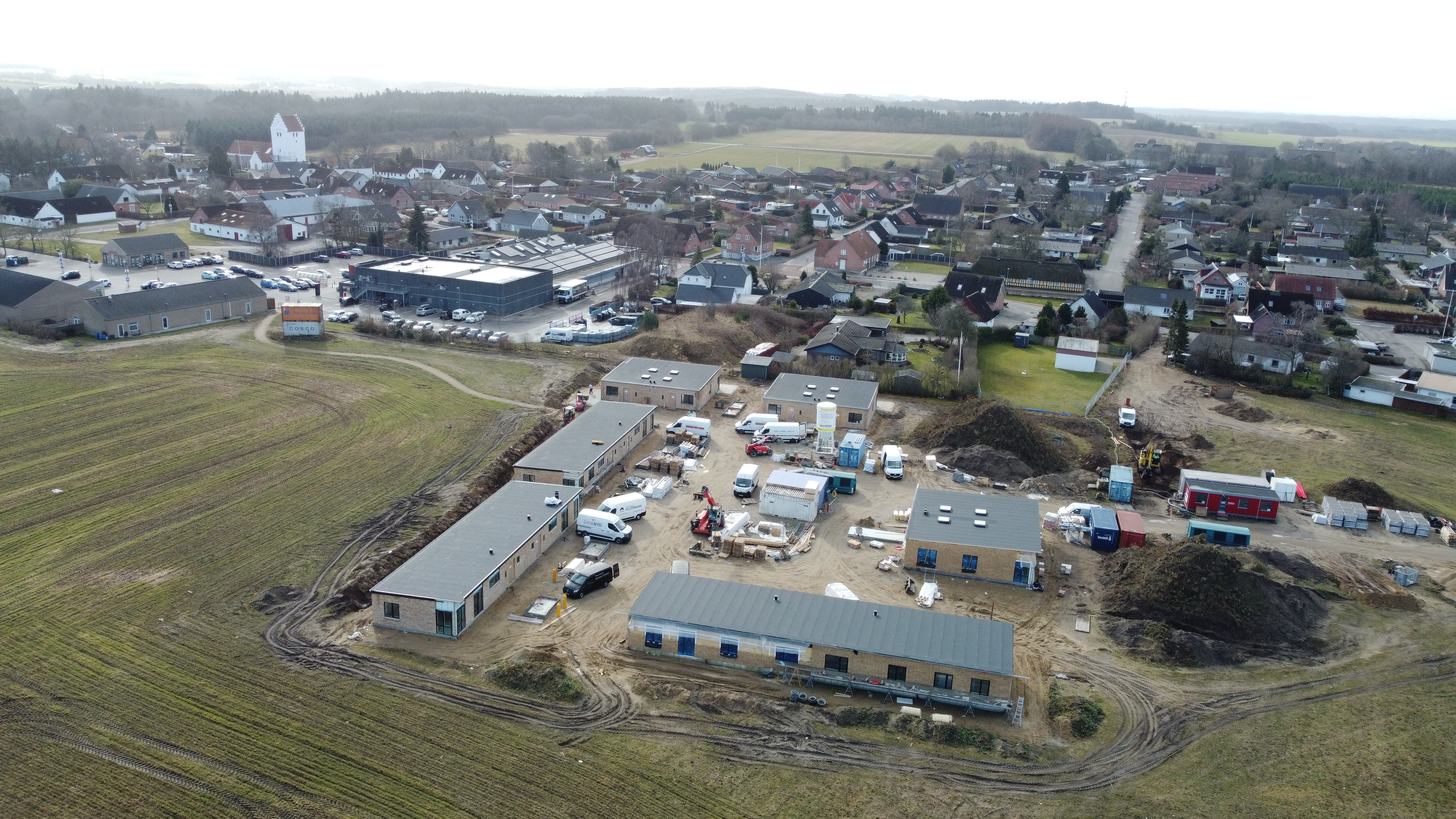 Nyt byggeri i Glesborg: 12 boliger opføres på Nyhåbsvej